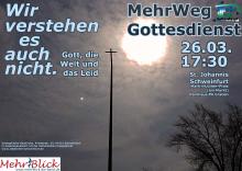 Plakat MehrWegGottesdienst Querformat