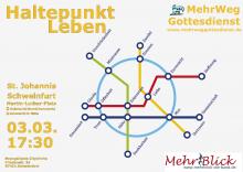 Eine Grafik, die an die U-Bahn-Linienpläne von Städten erinnert. Mehrere Linien kreuzen sich. Die Haltestellen haben Bezeichnungen wie Verzweiflung, Liebe, Gemeinschaft, Gewissheit.
